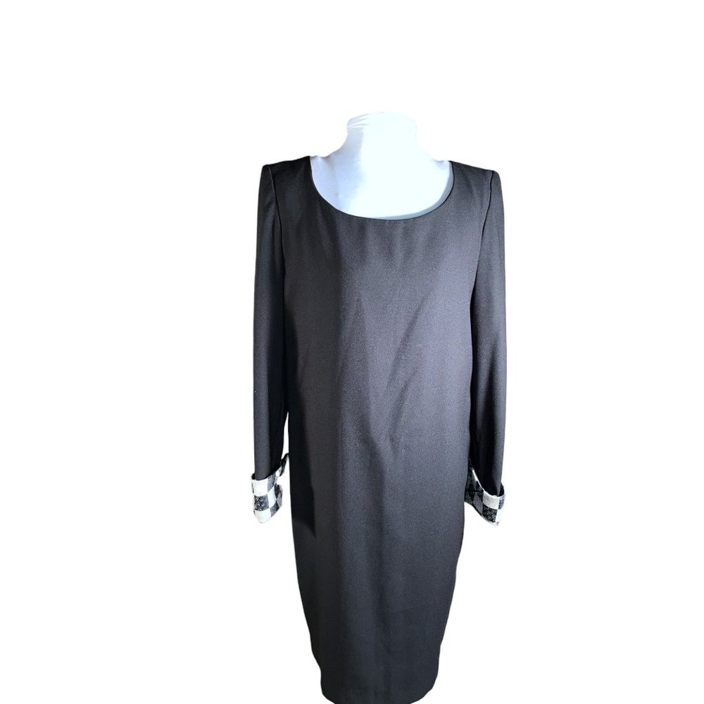 A.J. Bari for Lord and Taylor Black Dress Women Size 4 Vintage
